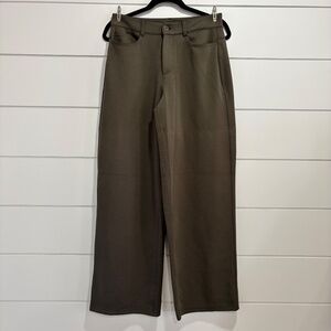 Retrod NWOT green mid-rise super soft casual trousers size M